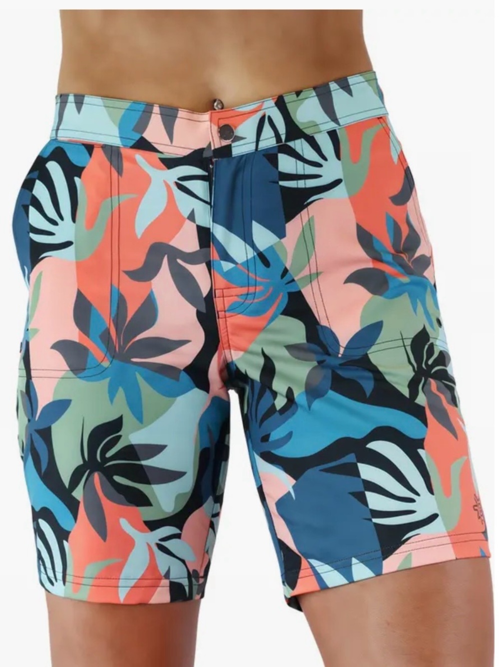 UV Skinz UPF 50+ Women’s XL Board Shorts Picasso Bloom XL Swim Coverup - Picture 10 of 12